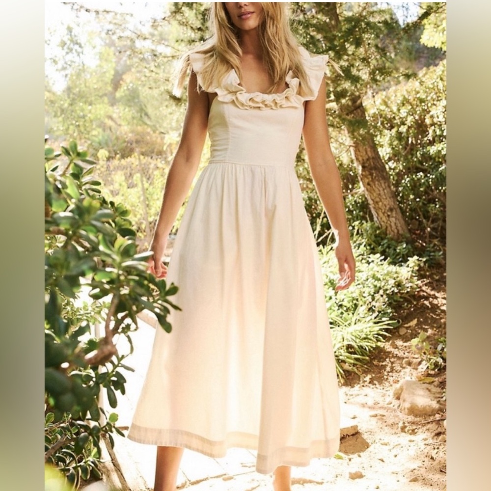 Free People Ruffle It Up Midi size Medium